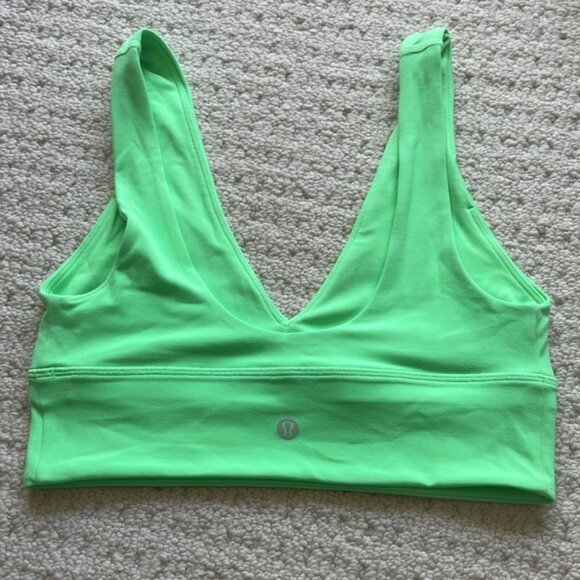 Lululemon Align V-Neck Bra Light Support, A/B Cup Size 6 - Picture 3 of 7
